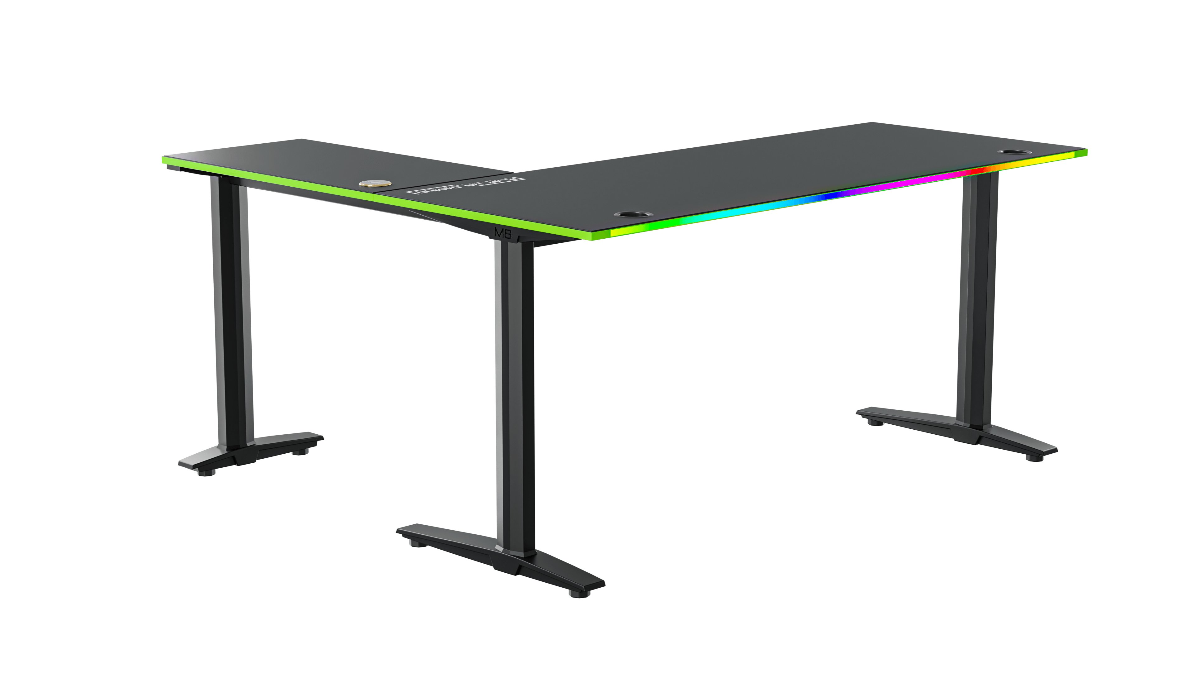 M8 RGB Corner Edition gaming desk
